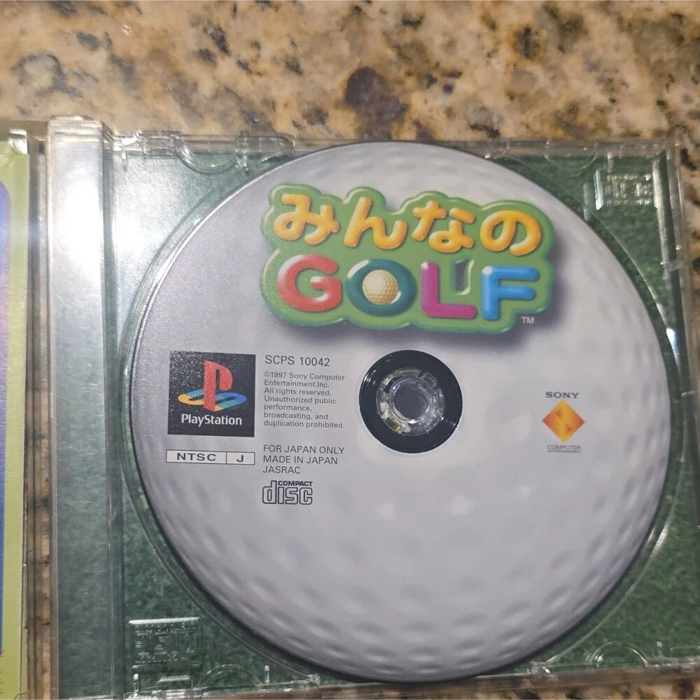 Sony Computer Entertainment みんなのGOLF PlayStation 1 NTSC-J (Japan) Golf 1997